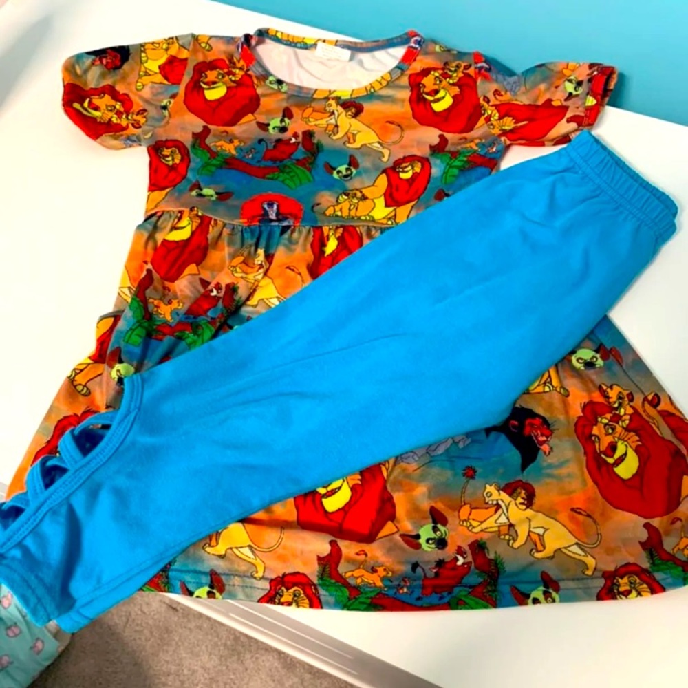 4t lion king outfit